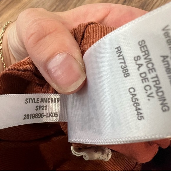 Madewell Tapered Huston Pull-On Crop Pants - Picture 10 of 12